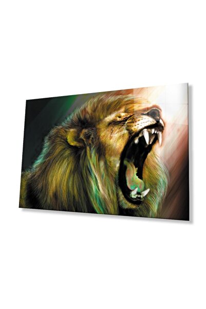 idealizbiz Sticlă Lion 4mm Sticlă Securizată Durabilă