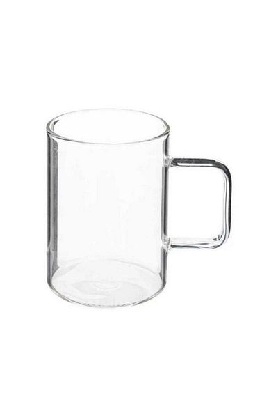 Generic Secret de Gourmet Microwave and Dishwasher Safe Mia Glass Mug Clear 450ml