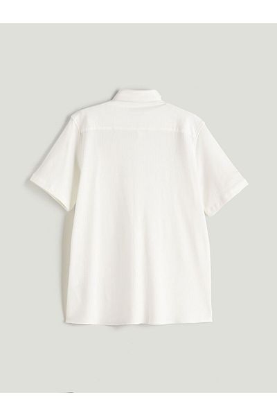 LC Waikiki Southblue Men's Regular Fit Short Sleeve Shirt