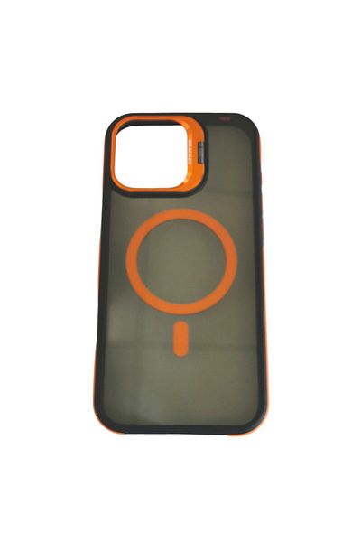 Gtech Husa Camera Lens Kickstand, Magsafe, compatibila cu Apple iPhone 16 Pro Max, TPU, Heavy Duty, Fumuri