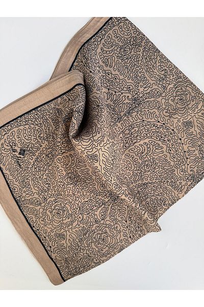 Silk Home Nazenin Pattern Mayda Shawl
