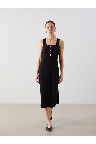 LC Waikiki Square Neck Dress
