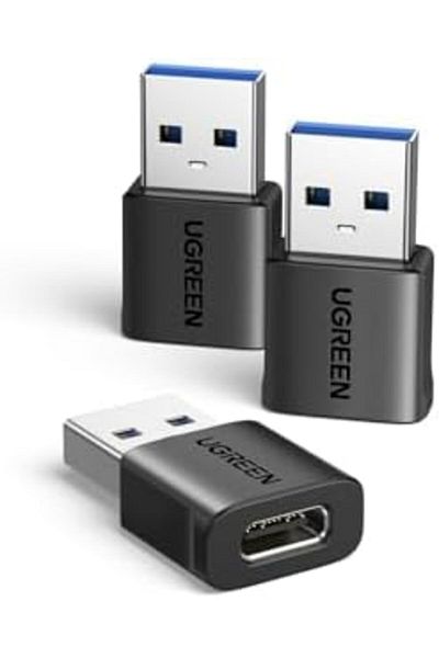 Ugreen USB C to USB Adapter 3Pack 10Gbps Type C to A Connector