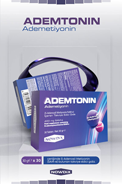 Nowdix Ademtonin (Ademetionin) 400 Mg 30 Tablet