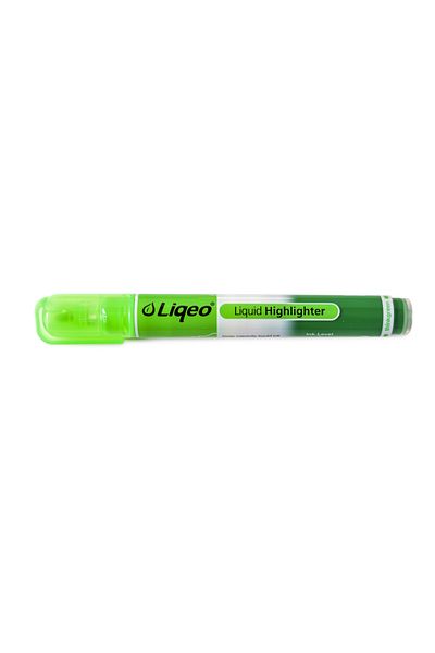 Liqeo Liquid highlighter, Liqeo, Green, 3 pcs