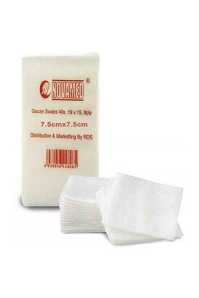 NOVAMED Gauze Swabs 7.5Cm*7.5Cm
