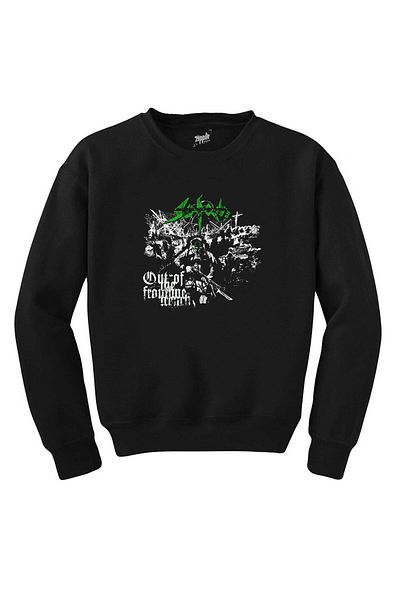 Pisa Art Sodom Out of The F. Trench Black Sweatshirt