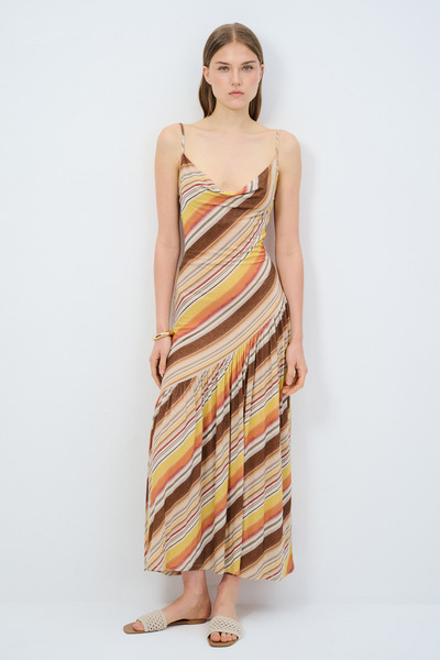 adL Askılı Örme Elbise