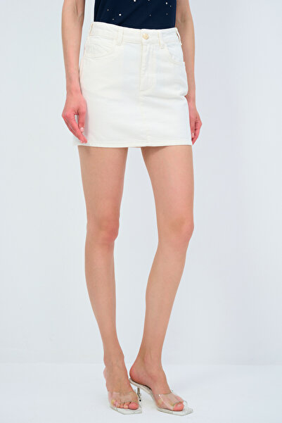 adL Mini Denim Etek