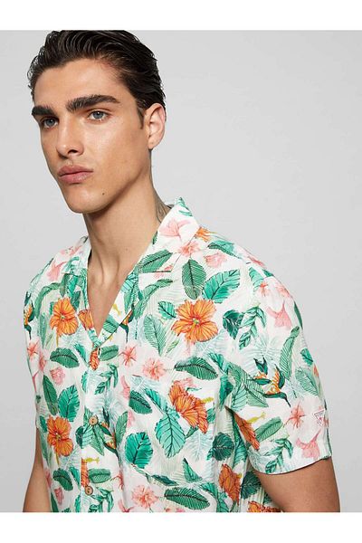 Guess Fluid Printed Men's Shirt