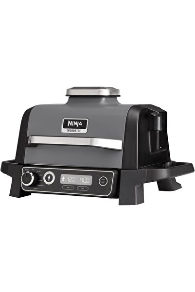 NINJA Gratar si afumator electric Ninja Woodfire OG701EU, 2400w, 7 functii de gatit (Gri)