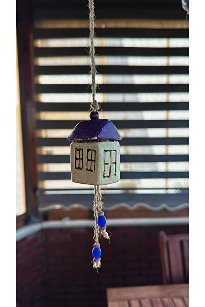NurMood Art Decoration Ege Evleri | El Yapımı Rengarenk Askılı Dekoratif Süs