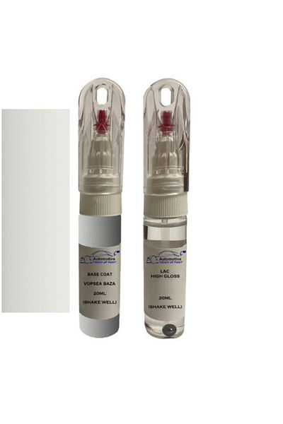 YLKRS AUTOMOTIVE Kit retus vopsea touch up Renault Arkana E-TECH RQXB (White)