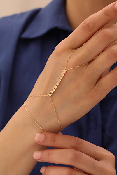 YAVUZ KUYUMCULUK 14 Ayar Altın Sıralı Yıldız Şahmeran