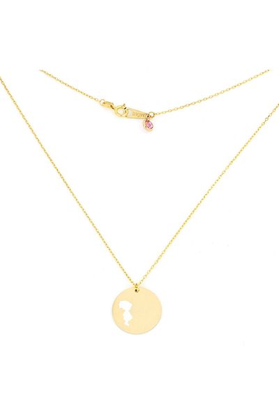 MOHI Fine Jewellery Lant din aur galben de 14k