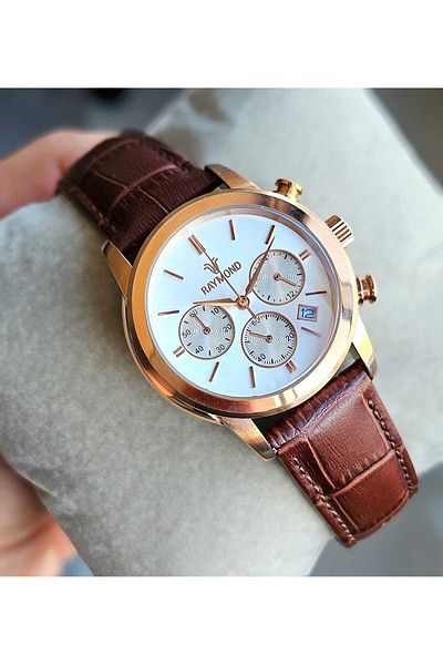 Raymond Rym-4769 Retro Leather Women Wristwatch