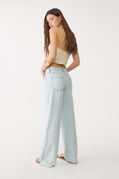 Stradivarius D91 Low wide-leg jeans