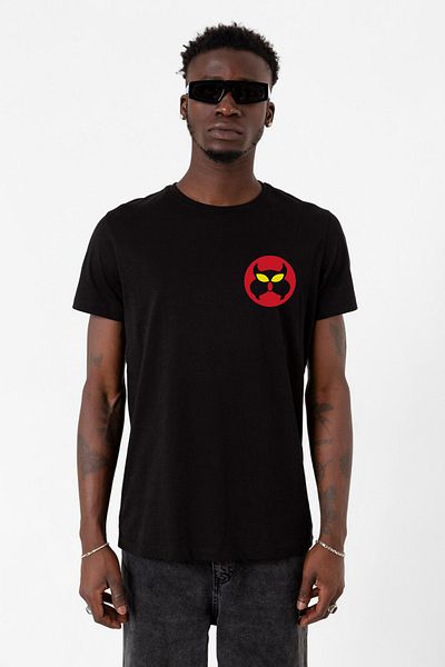 Tshirthane Ανδρικό μπλουζάκι Inspector Gadget Mad Black