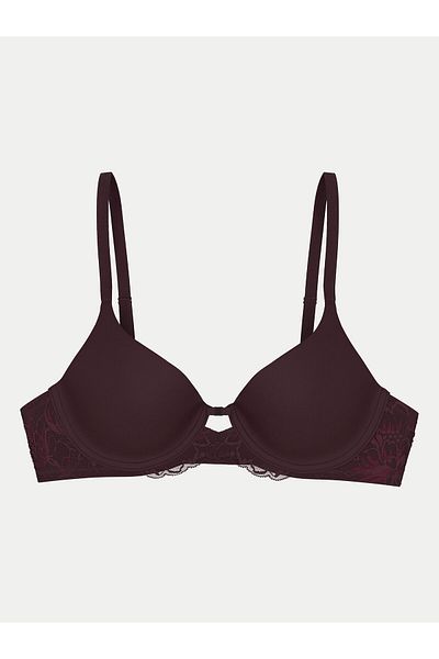Triumph Women's Underwired Bra 10214459 Burgundy