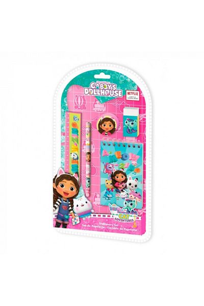 Gabby's Dollhouse Set de papetarie Gabby's Dollhouse, 5 piese