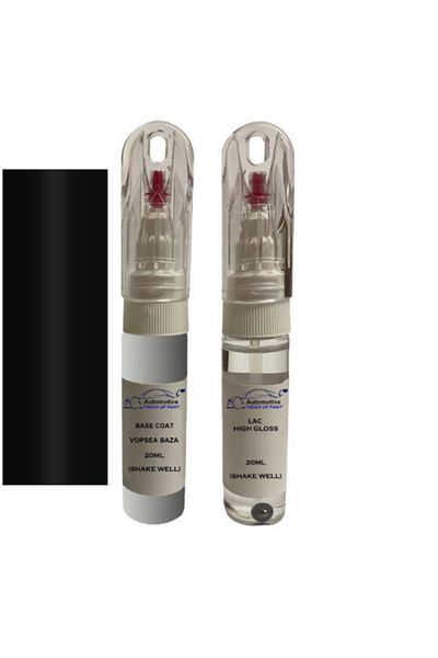 YLKRS AUTOMOTIVE Touch up paint retouch kit Peugeot Partner P1600 (Noir)
