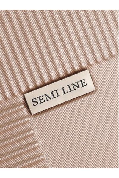 Semi Line ladies' large suitcase T5758-4 pink