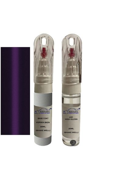 YLKRS AUTOMOTIVE Kit retus vopsea touch up Fiat Mobi 154:08 (Mirtillo Monello)