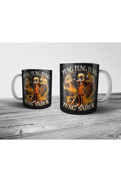 Pixxa Tung Tung Tung Sahur Mug Cup Model 3
