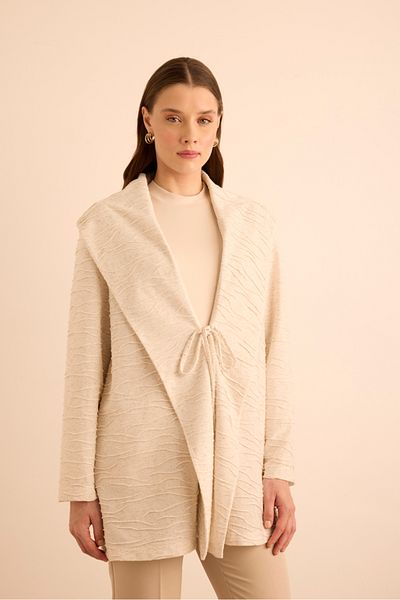 Aker Special Textured Knitted Cardigan