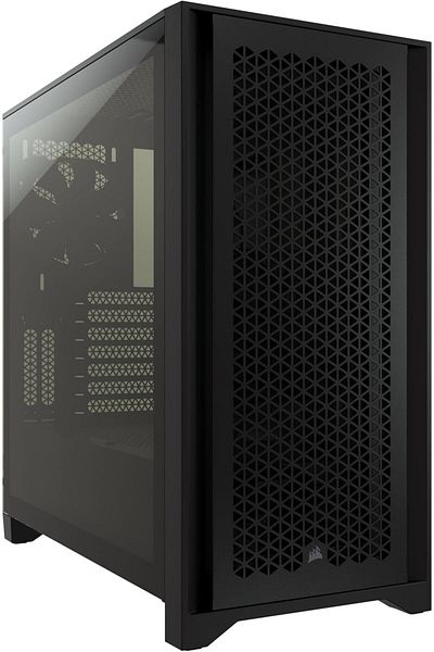 Corsair Corsair 4000D Airflow Tempered Glass Mid-Tower Computer Case, Black