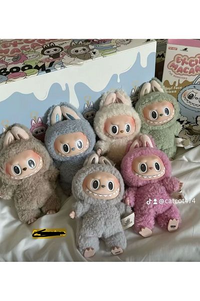 selicon Labubu Doll Rotating 5 Pcs Mix Colour 195