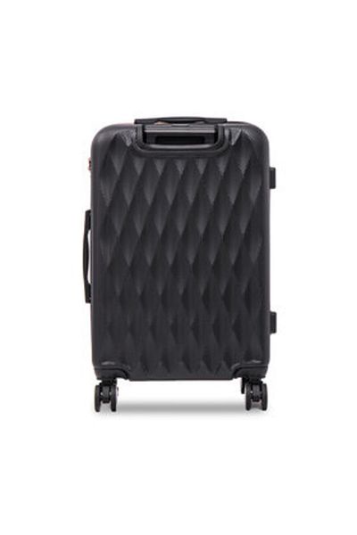 Semi Line Valiză medie unisex T5722-3 neagră