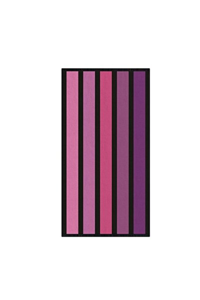 OEM Beach Towel, 180x100 cm, Cotton, Pink/Purple Stripes