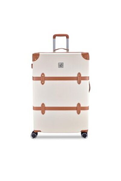 Semi Line Valiză mare unisex T5670-4 albă