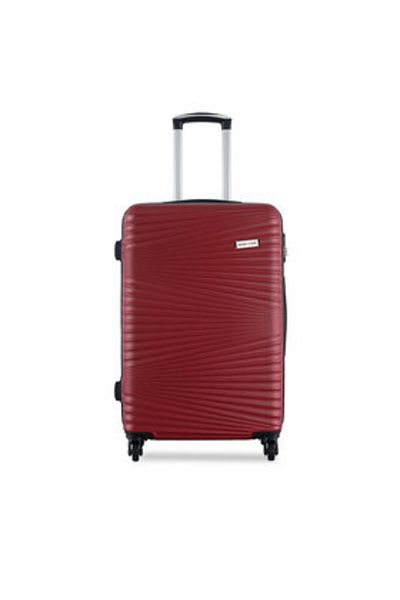 Semi Line Unisex Medium Suitcase T5745-2 red