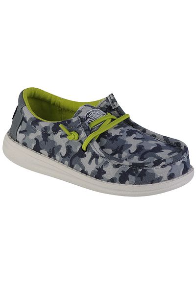 HEY DUDE Wally Youth Camodino, Boys' Sneakers