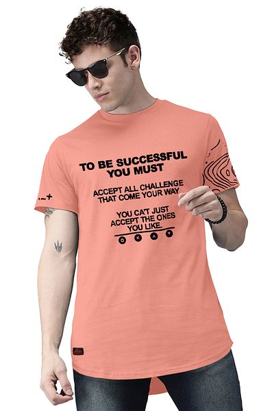 COLOR HUNT 100% Cotton Mens Crew Neck T- Shirt with Treding Prints