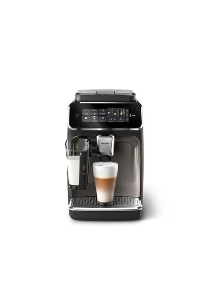 Philips Philips S3300 LatteGo automatic espresso machine EP3347/90, 1.8 l, 1500 W, 15 bar (Chrome/Black)