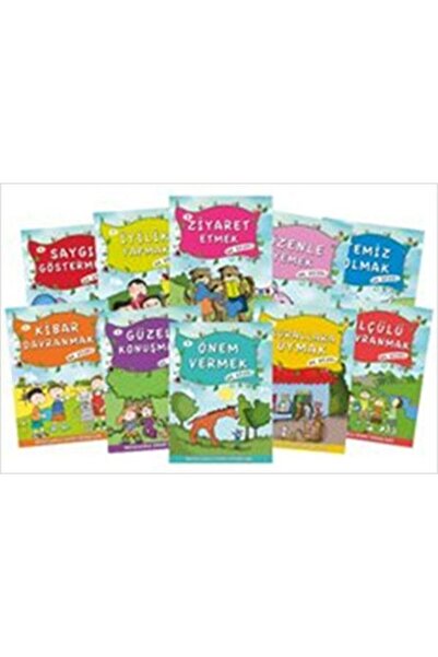 Timaş Çocuk Masallarla Görgü Kuralları - Set ( 10 Kitap )