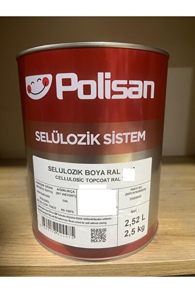 Polisan POLİSAN SELÜLOZİK BOYA KOYU GRİ KOD:7046 2.5 LİTRE YENİ VERSİYON
