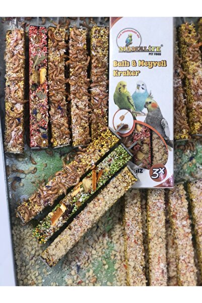 mnö mammamia mix 3 Kutu Ballı Kraker Gerçek Meyveli Ultra Lüks 3’lü 3 Kutu 3x...