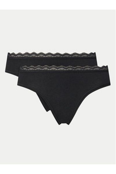 Triumph Women's Set of 2 pairs of classic briefs 10225045 Black