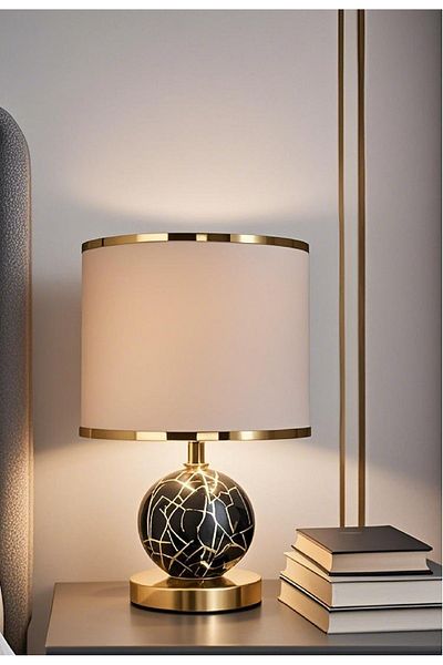 571 Store F SERIES غطاء مصباح طاولة هيكل معدني غطاء رأس أنيق تصميم 1 درجة جودة
