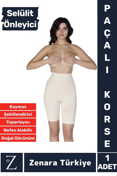 Zenara Leaves No Trace Anti-Slip Shaping Firming Tightening Recovery Long Corset That Helps Prevent Cellulite