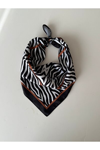 AGAPI Eșarfă Bandana cu model zebră