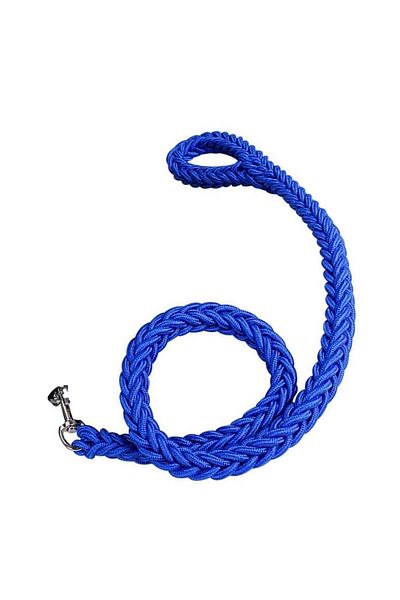 Ropet Braided leash for large dogs, thickness 25mm, 120cm, Blue, Ropet