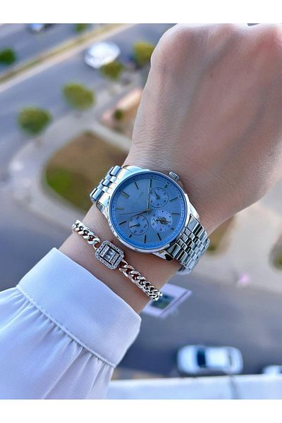 U.S. Polo Assn. U.S.Polo Assn Steel Cord Inner Functions Active 5 Atm 2 Years Warranty Women Wrist Watch Ua.2076.S07