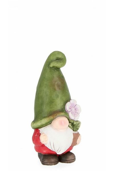 Bizzotto Set 2 figurine Gnomi teracota 18.5 cm