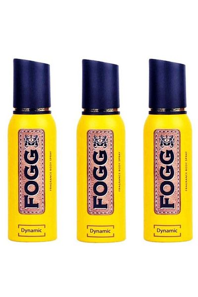 FOGG Pack of 3 Dynamic Fragrance Body Spray for Men