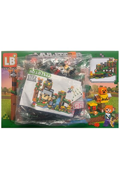 LB ART MyWorld (Minecraft) construction set, Lego type, LB+, 435 pieces, multicolor